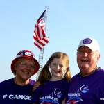 Meryl, Charlotte and Noel at ACS Relay for Life