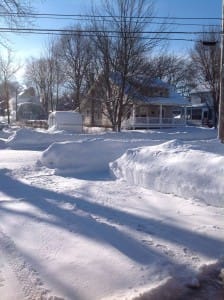 Snow in Glens Falls